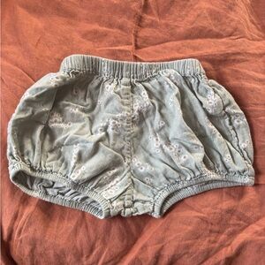 Doen Kids Floral Green shorts